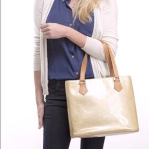 Louis Vuitton Houston Monogram Vernis Leather Tote